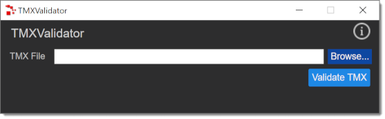 TMXValidator running on Windows