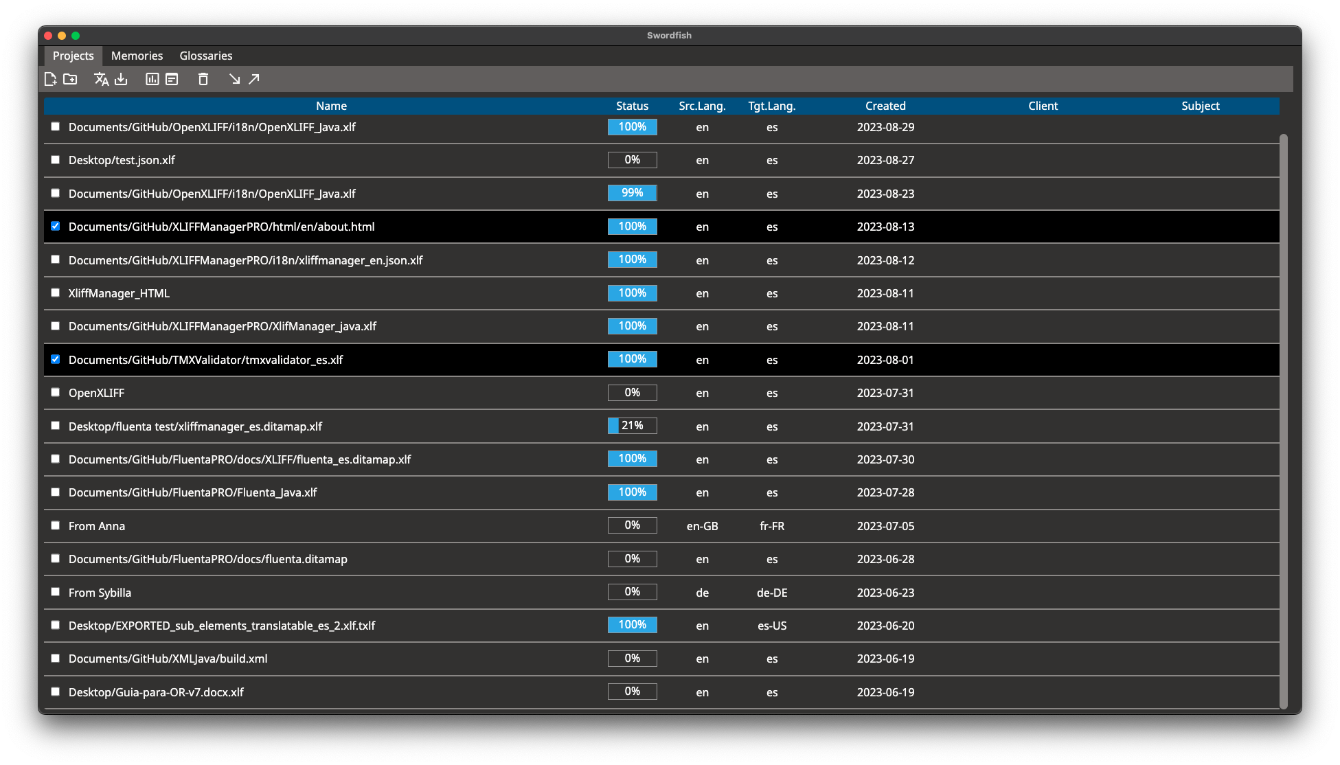 Maxprograms Swordfish Screens